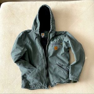 Mens Carhartt Sherpa Lined Jacket